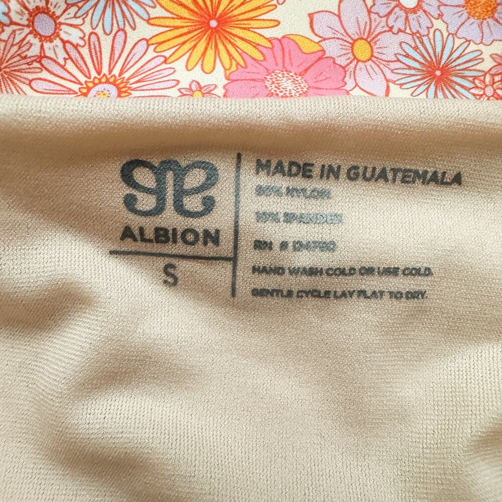 ❗️SOLD❗️Albion Darling Pink Olivia Swim Top Shorts Matching Swim Set NWT Size S - Picture 11 of 15